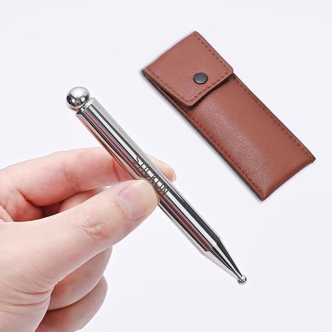 STICKON Stainless Steel Acupuncture Pen Trigger Point Massage Tool - Image 2