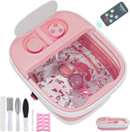 Collapsible Foot Spa Bath Massager by Aqvesane