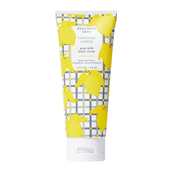 Beekman 1802 Goat Milk Hand Cream – Sunshine Lemon – Scented – 2 oz – by Beekman1802