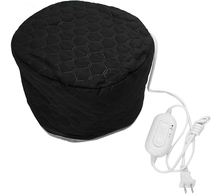 Hair Steamer Cap for Deep Conditioning Electric Heating Cap by GEERYZHE