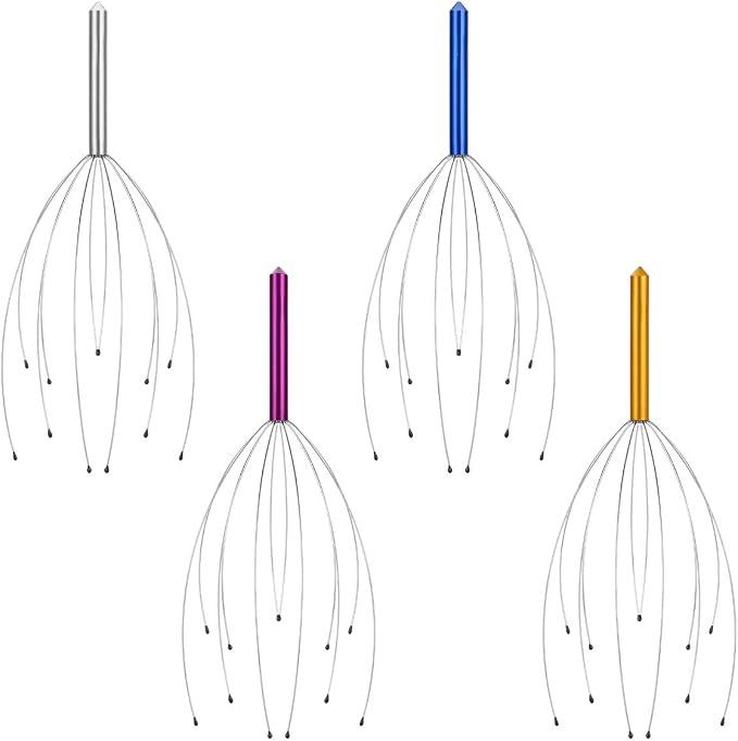Yeipis 4 Pack Scalp Massagers, Handheld Head Massage Tingler, Scratcher - Image 7