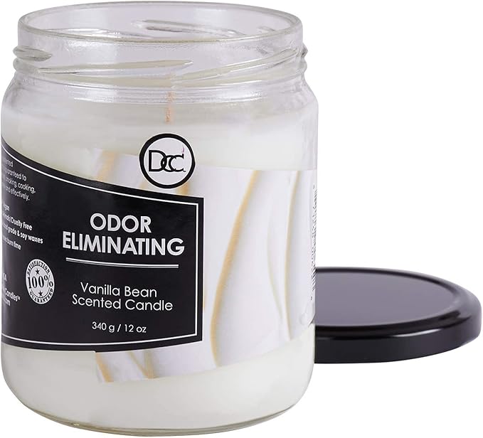 Vanilla Bean Odor Eliminating Highly Fragranced Candle - Image 2