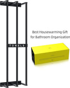 Towel Racks for Bathroom, 30 Inch Towel Rack for Rolled Towels, Wall Mounted - Image 5