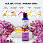 Lick Strawberries and Cream Flavored Massage Oil – Romantic, Body Safe - Image 5