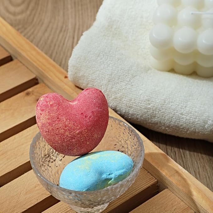 Bath Bombs Gift Set for Christmas, 9 x 1.41 Oz/ 40g. Essential Oil Spa Bomb - Image 6