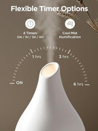 InnoGear Essential Oil Diffuser, 300ml Ceramic Diffuser - Image 3