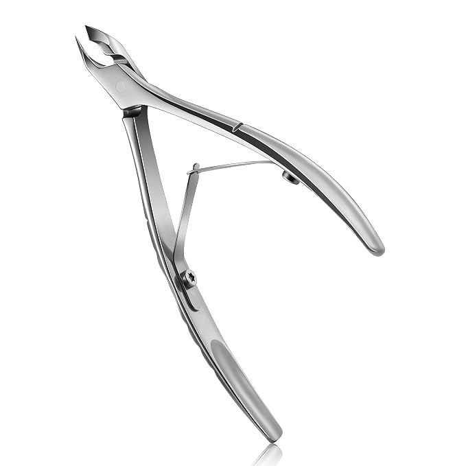 FERYES Cuticle Clipper with Pusher, 2 in 1 Professional Cuticle Trimmer by FERYES