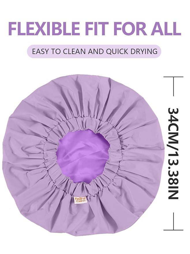Years calm Reusable Waterproof Shower Caps - Image 2