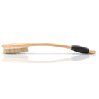 OWIIZI Bath Brush Wooden Curved Long Handle Antiskid Shower Brush - Image 2