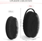 Silicone Body Scrubber, Silicone Loofah, Exfoliating Silicone Shower Scrubber - Image 5