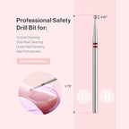 MelodySusie 1.8mm Ball Shape Cuticle Clean Nail Drill Bit 3/32'', Professional - Image 5