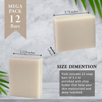 SSA Natural Goat Milk Soap Bars – Sensitive Skin Special, Pure French Triple - Image 7