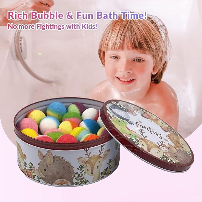 34 + 6 Bath Bombs with Crystal Toys Inside - Image 7