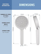 Cobbe Filtered Shower Head - Image 9