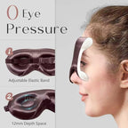 ZIMASILK Adjustable 22 Momme 100% Mulberry Silk Sleep Mask, Upgraded 3D - Image 4