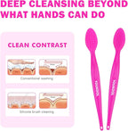 Pore Cleansing Silicone Facial Brush | Face Scrubber & Massager - Image 3