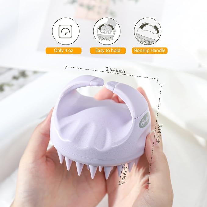 Sndyi Scalp Massager Shampoo Brush, Scalp Scrubber - Image 3