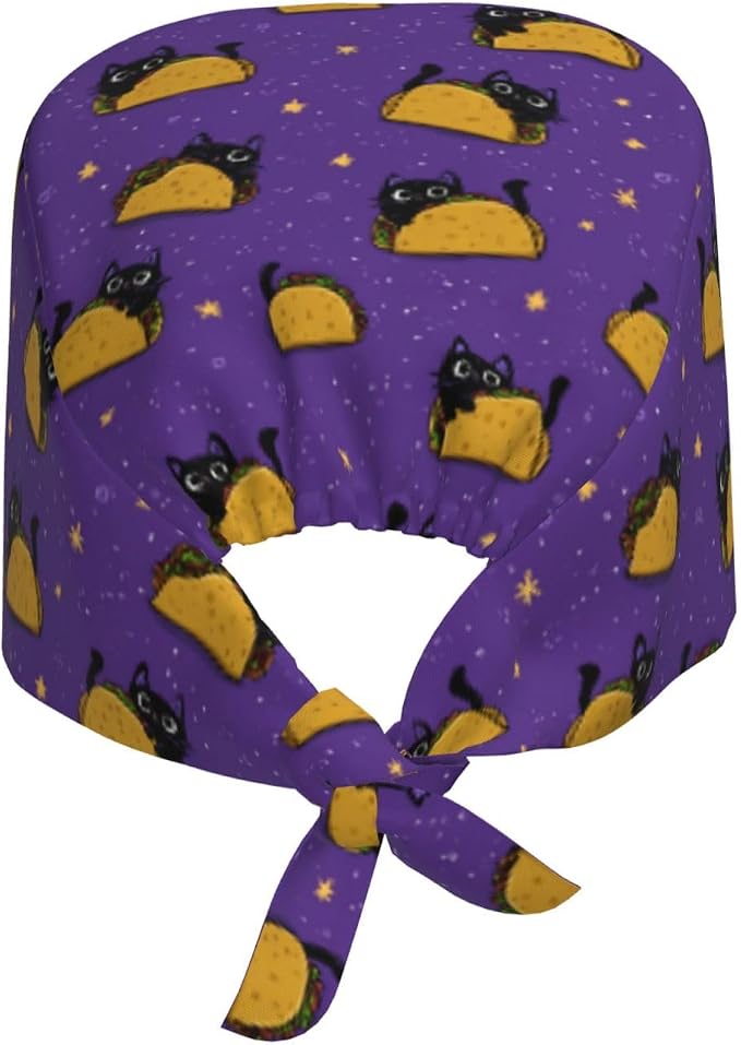 Alligator Ice Cream Working Cap, Scrub Cap - Image 2
