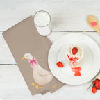 2PCS Cute Goose Gifts Kitchen Towels, Goose Decorative Waffle Weave Dish Tea - Image 6