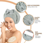 SUNLAND Large Microfiber Hair Drying Caps - Image 3