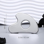 rosenice Gua Sha Facial Tool for Face Skincare Stainless Steel Gua Sha Board - Image 3