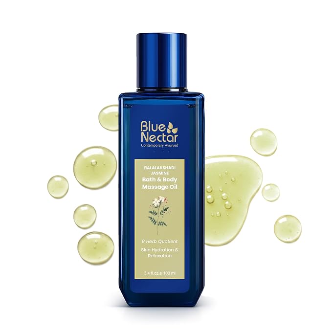 Blue Nectar Sensuous Jasmine Body Massage Oil by BlueNectar