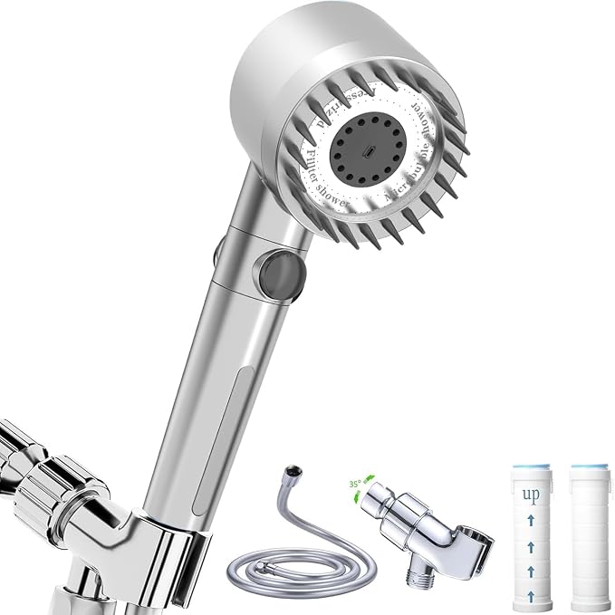 High Pressure Handheld Shower Head High Pressure Shower Heads- High Flow Even by xianshengle