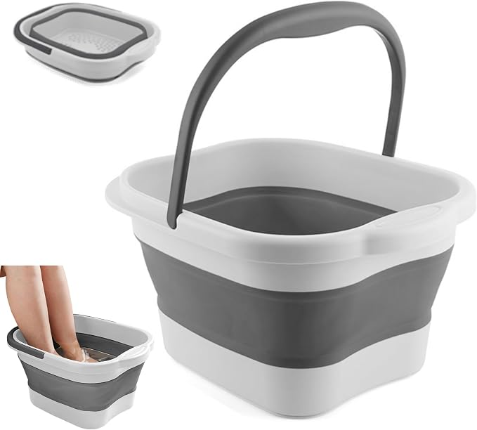 Collapsible Foot Bath Basin Soaker Tub by DoroSun