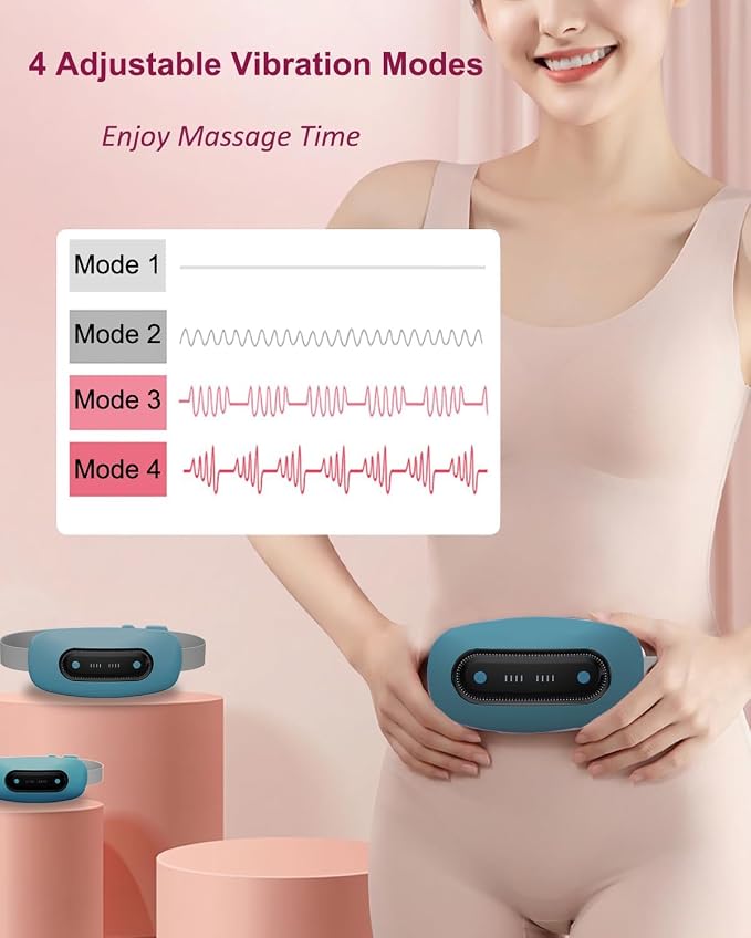 Electric Heating Pad, Portable Cordless Menstrual Heating Pad - Image 5