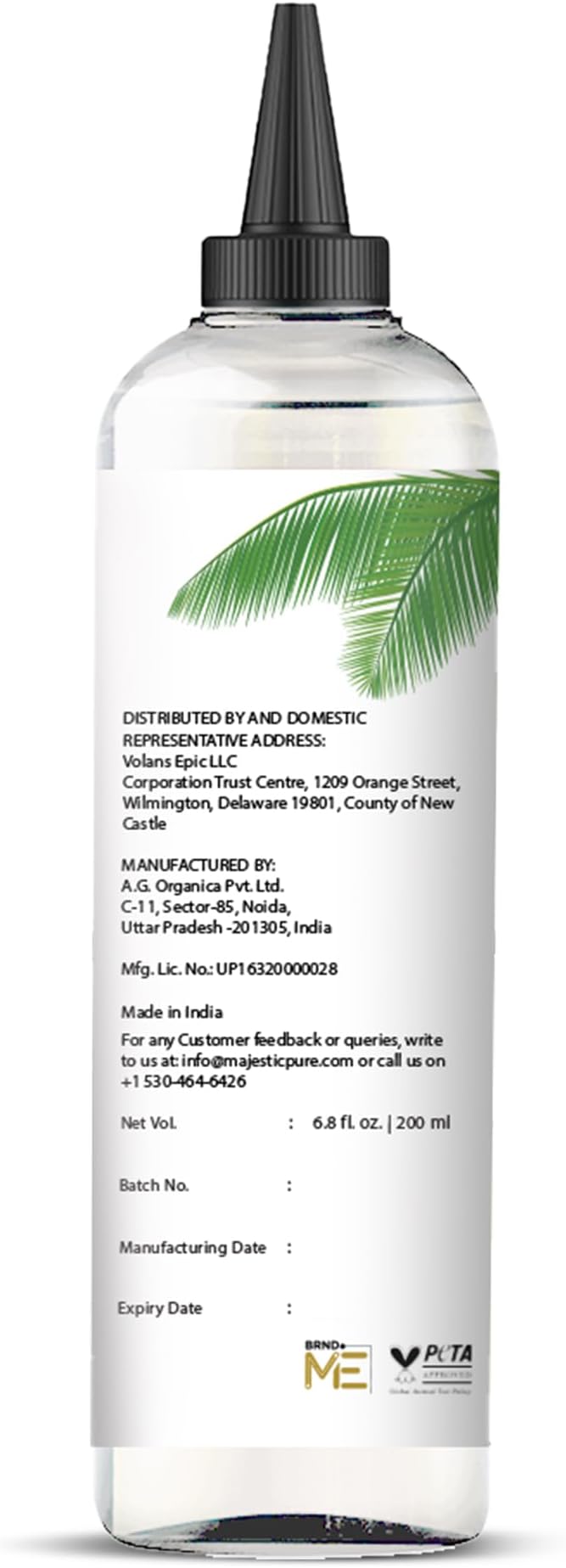 Majestic Pure Fractionated Coconut Oil - Image 7