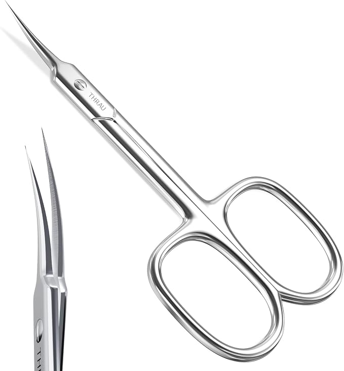 THRAU Cuticle Scissors Extra Fine by THRAU