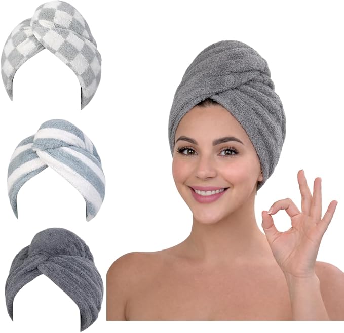 KELVO Microfiber Hair Towel Wrap by Unknown