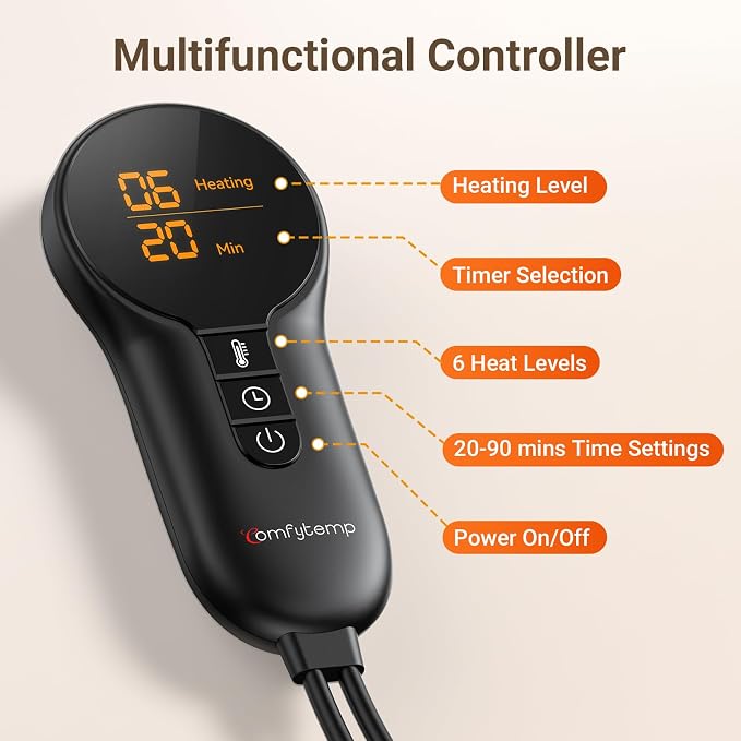 Comfytemp Far Infrared Back Heating Pad - Image 5