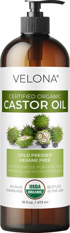 velona USDA Certified Organic Castor Oil by VELONA