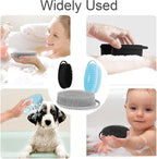 Soft Silicone Body Scrubber 3 PCS Silicone Body Shower, Silicone Loofah 2 in 4 - Image 7