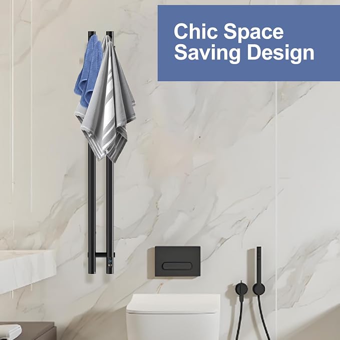 Heated Towel Rack, Towel Warmer - Image 4