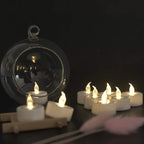 JUNPEI 50Pack Battery Tea Lights Candles- LED Tea Lights Realistic Bright - Image 2
