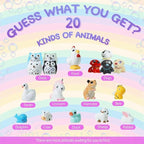 Yekery Bath Bomb Gift Set with Toys Inside, 20 Pack Organic Bath Bombs - Image 4
