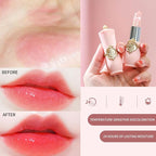 BestLand 6 Pcs/Set Flower Jelly Lipstick Set Temperature Change Moisturizer - Image 2
