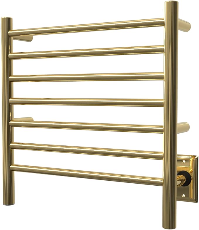 Amba RWHS-SPG Radiant Small 7 Bar Towel Warmer in Polished Gold - Image 6