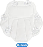 Super Thick Bath Pillow, Soft and Comfortable Bath Pillow, 4D mesh Fabric and 6 - Image 8