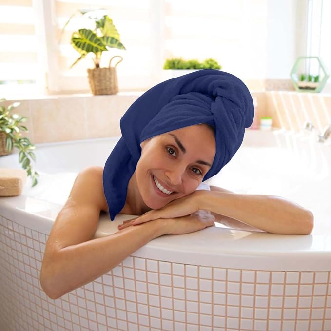 KAHAF COLLECTION 6 Pack Bath Towels Set 100% Ring Spun Cotton, Lightweight - Image 5
