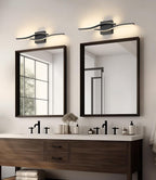 Joossnwell Vanity Light for Bathroom Lighting Fixtures Over Mirror Black - Image 9