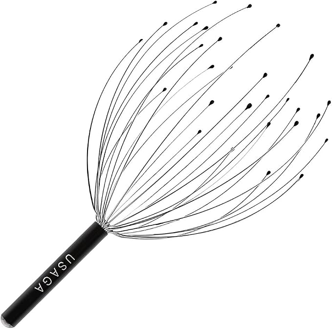 USAGA 28 Fingers Head Scratcher, Head Massager, Scalp Massager - Image 9