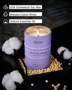M&SENSE Lilac Blossom Soy Candles - Image 4