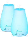 Diffuserlove 2 Pack 200ml Essential Oil Diffuser Ultrasonic Aromatherapy by Diffuserlove