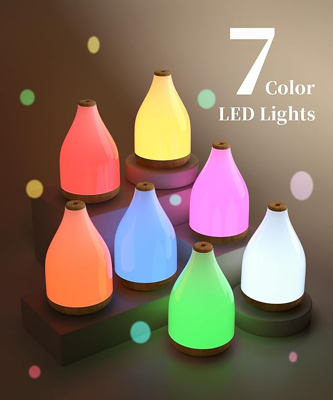 Essential Oil Diffuser for Home, 300ML Modern Décor Aromatherapy Diffusers - Image 6