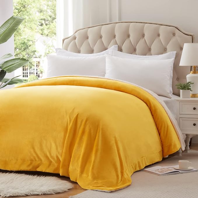 KAWAHOME Sherpa Fleece Blanket for Bed - Image 3