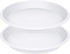 2 Pack of 16 inch Plant Saucer, Large Plant Tray, Heavy Sturdy Plant Drainage by Unknown