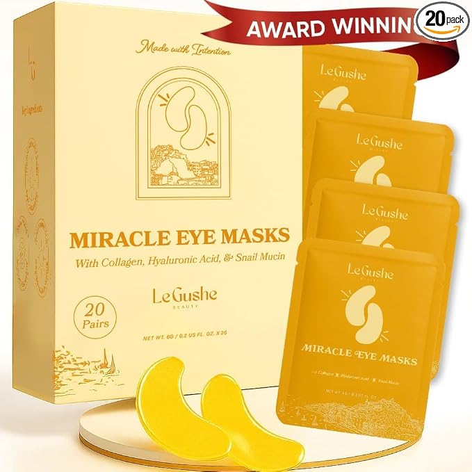 LE GUSHE Gold Under Eye Patches by LeGushe